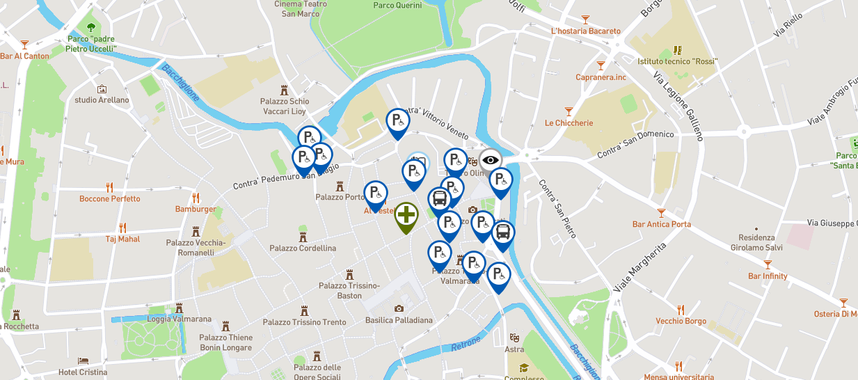 Mappa Vicenza